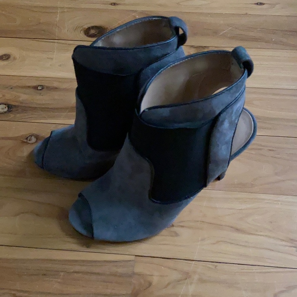 Joe’s open toe heels